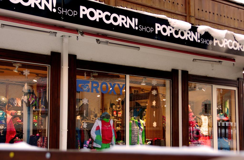 Popcorn! Hotel Saas-Fee Bagian luar foto